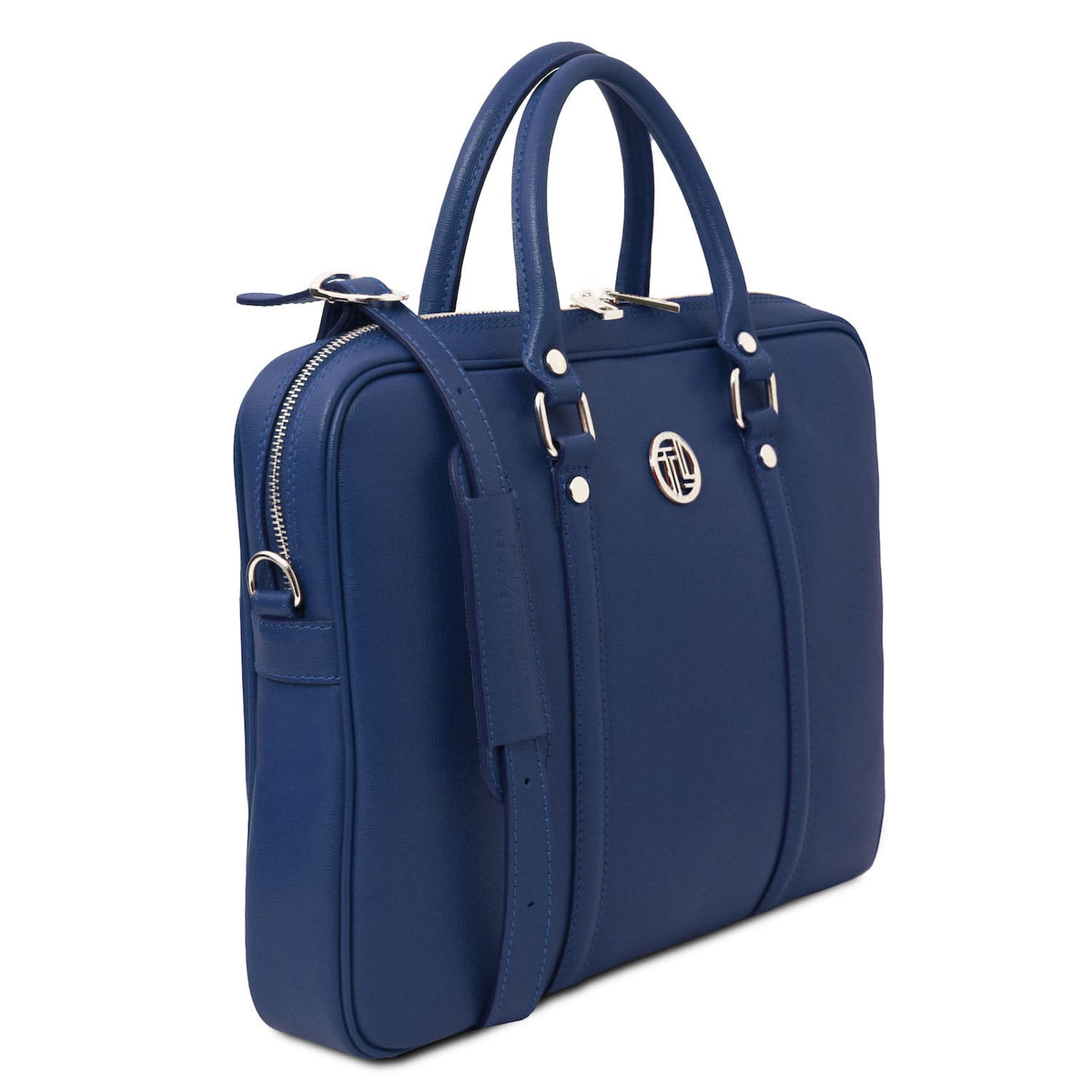 Leather laptop bags Prato - Exclusive Saffiano leather laptop case | TL142453 San Rocco Italia