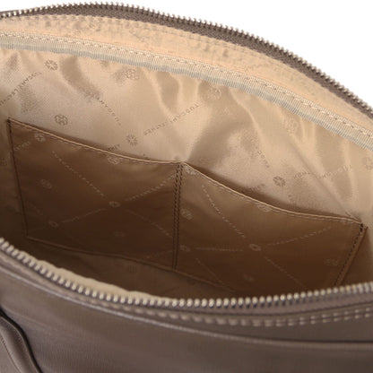 Leather laptop bags Prato - Exclusive Saffiano leather laptop case | TL142453 San Rocco Italia