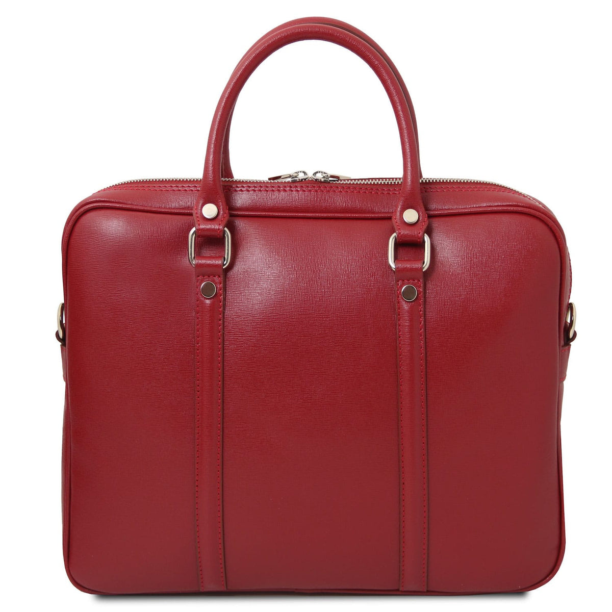 Leather laptop bags Prato - Exclusive Saffiano leather laptop case | TL142453 San Rocco Italia
