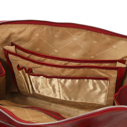 Leather briefcases Ravenna - Exclusive Women's Leather Business Bag in Matte Leather | TL142426 San Rocco Italia