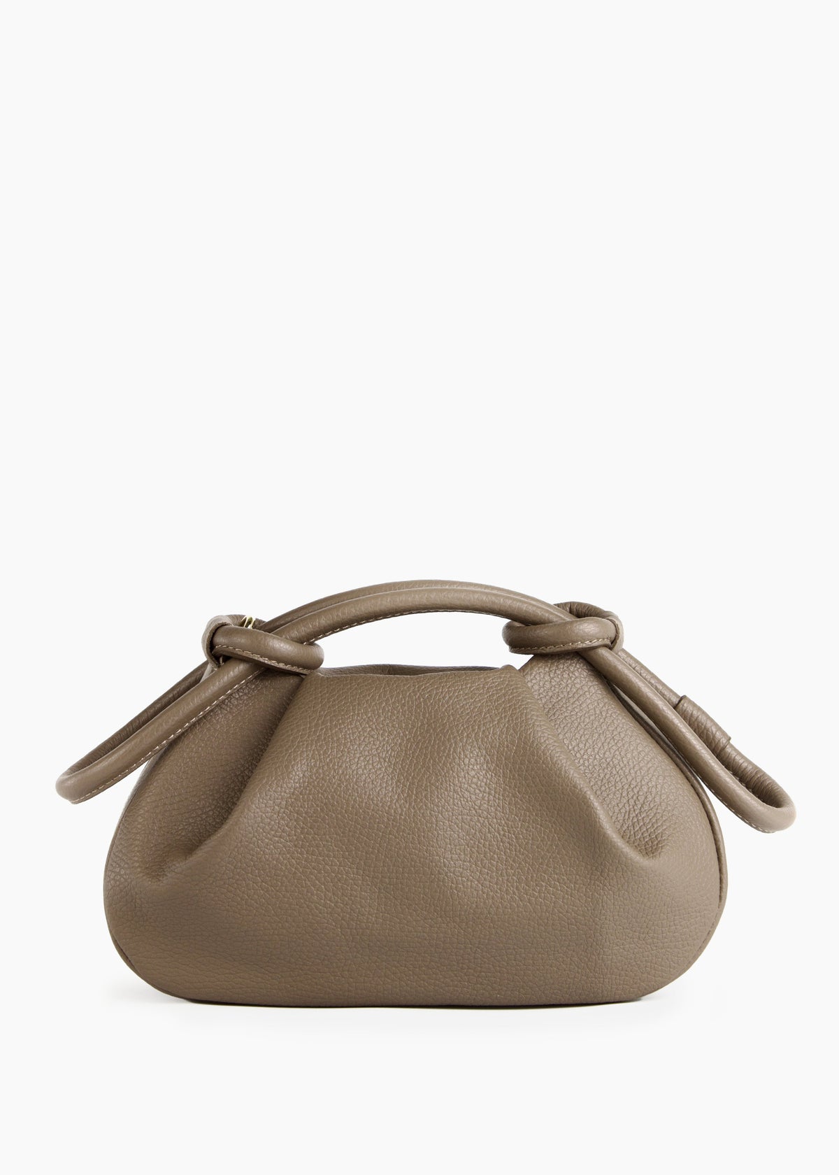 Anello Small Pebbled Leather Handbag