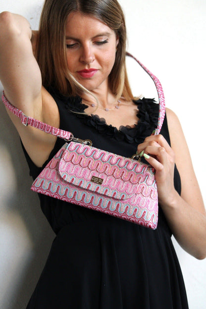 Pochettes Baby Optical Glitter Bag San Rocco Italia