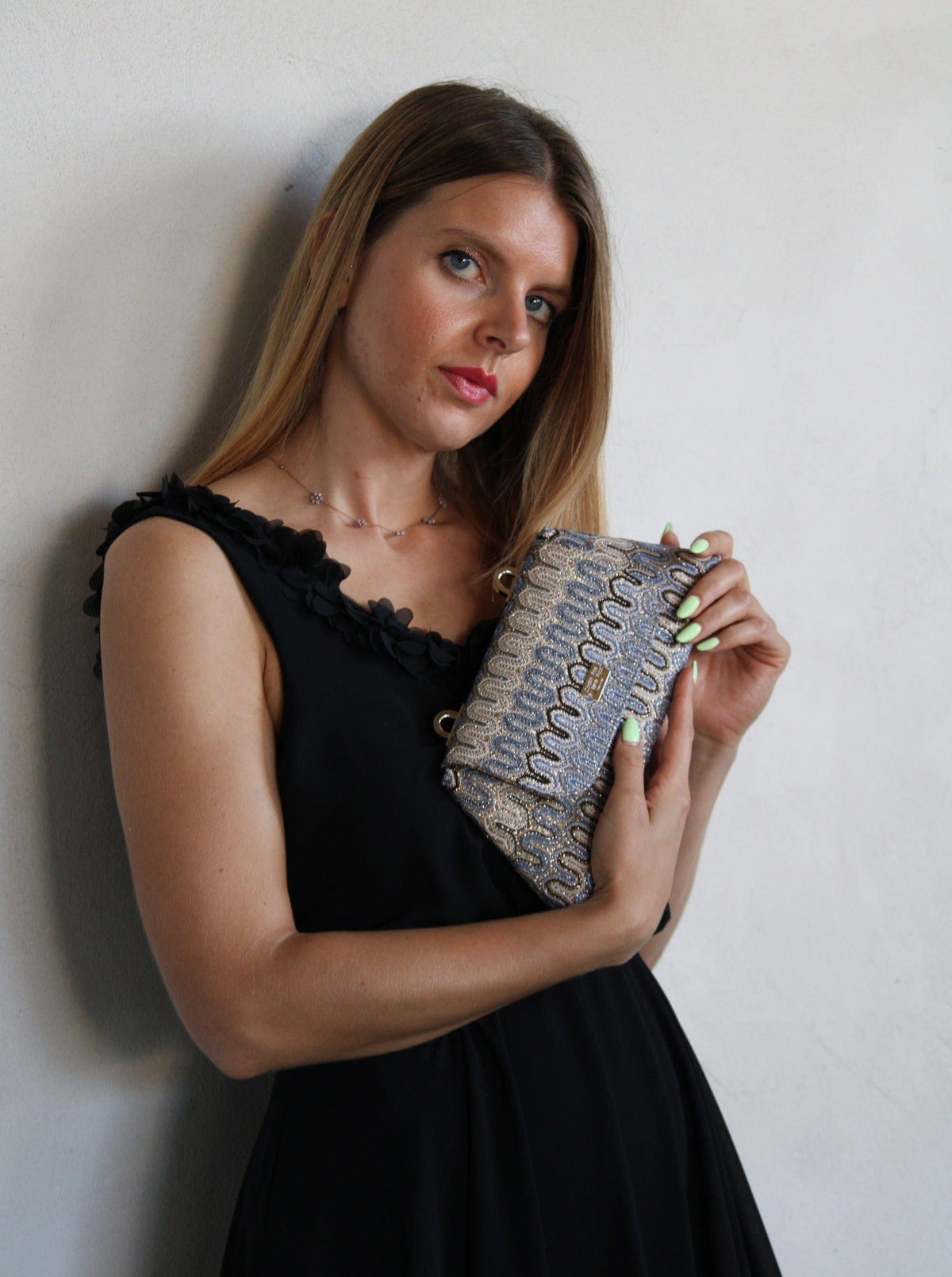 Pochettes Baby Optical Glitter Bag San Rocco Italia