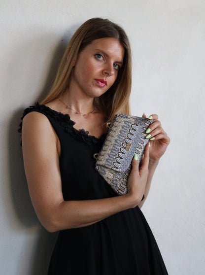 Pochettes Baby Optical Glitter Bag San Rocco Italia