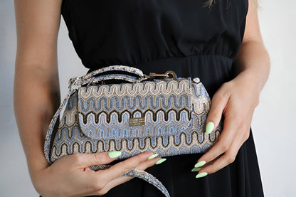 Pochettes Baby Optical Glitter Bag San Rocco Italia