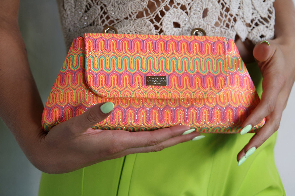 Pochettes Baby Optical Glitter Bag San Rocco Italia