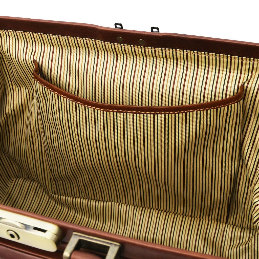 Doctor bags Giotto - Exclusive double-bottom leather doctor bag | TL142344 San Rocco Italia