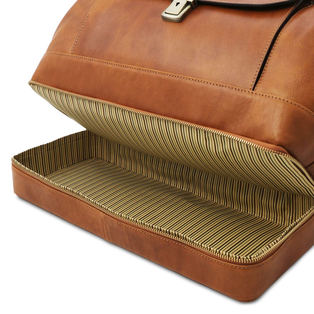 Doctor bags Giotto - Exclusive double-bottom leather doctor bag | TL142344 San Rocco Italia