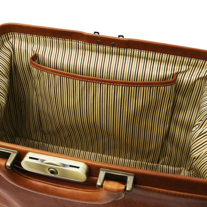 Doctor bags Giotto - Exclusive double-bottom leather doctor bag | TL142344 San Rocco Italia