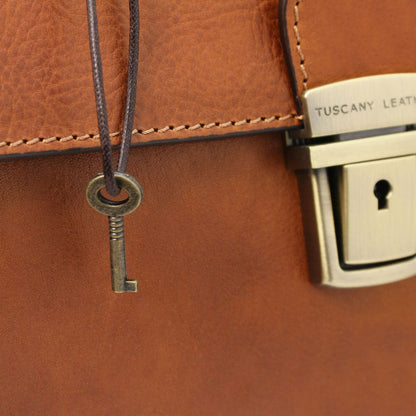 Doctor bags Giotto - Exclusive double-bottom leather doctor bag | TL142344 San Rocco Italia