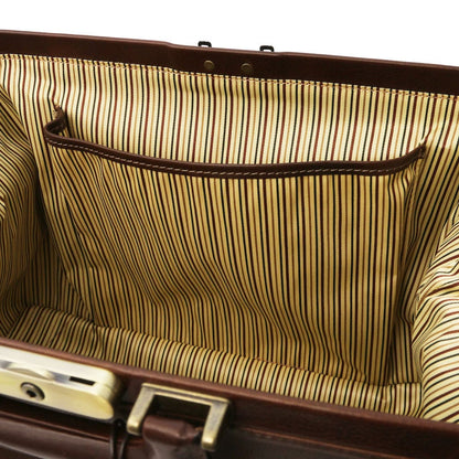 Doctor bags Giotto - Exclusive double-bottom leather doctor bag | TL142344 San Rocco Italia
