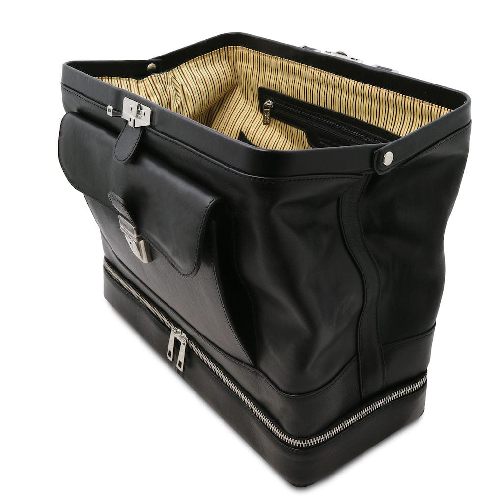 Doctor bags Giotto - Exclusive double-bottom leather doctor bag | TL142344 San Rocco Italia
