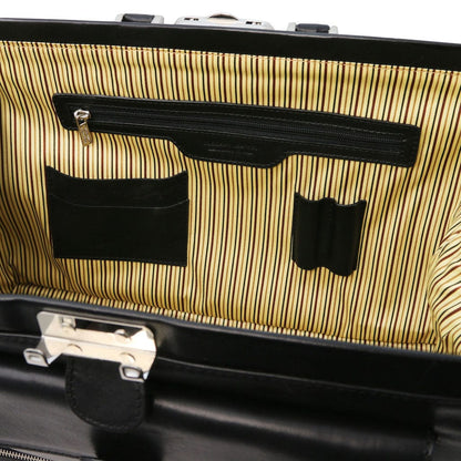 Doctor bags Giotto - Exclusive double-bottom leather doctor bag | TL142344 San Rocco Italia