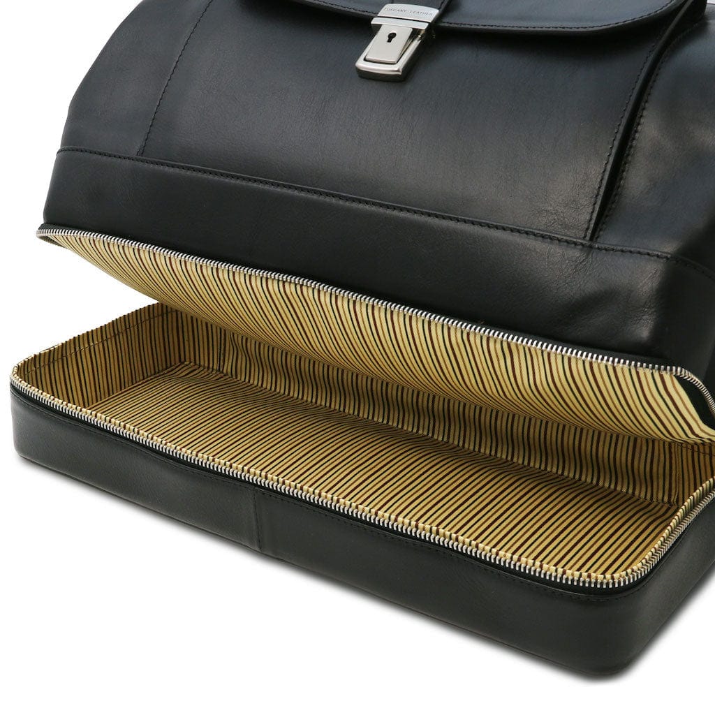 Doctor bags Giotto - Exclusive double-bottom leather doctor bag | TL142344 San Rocco Italia