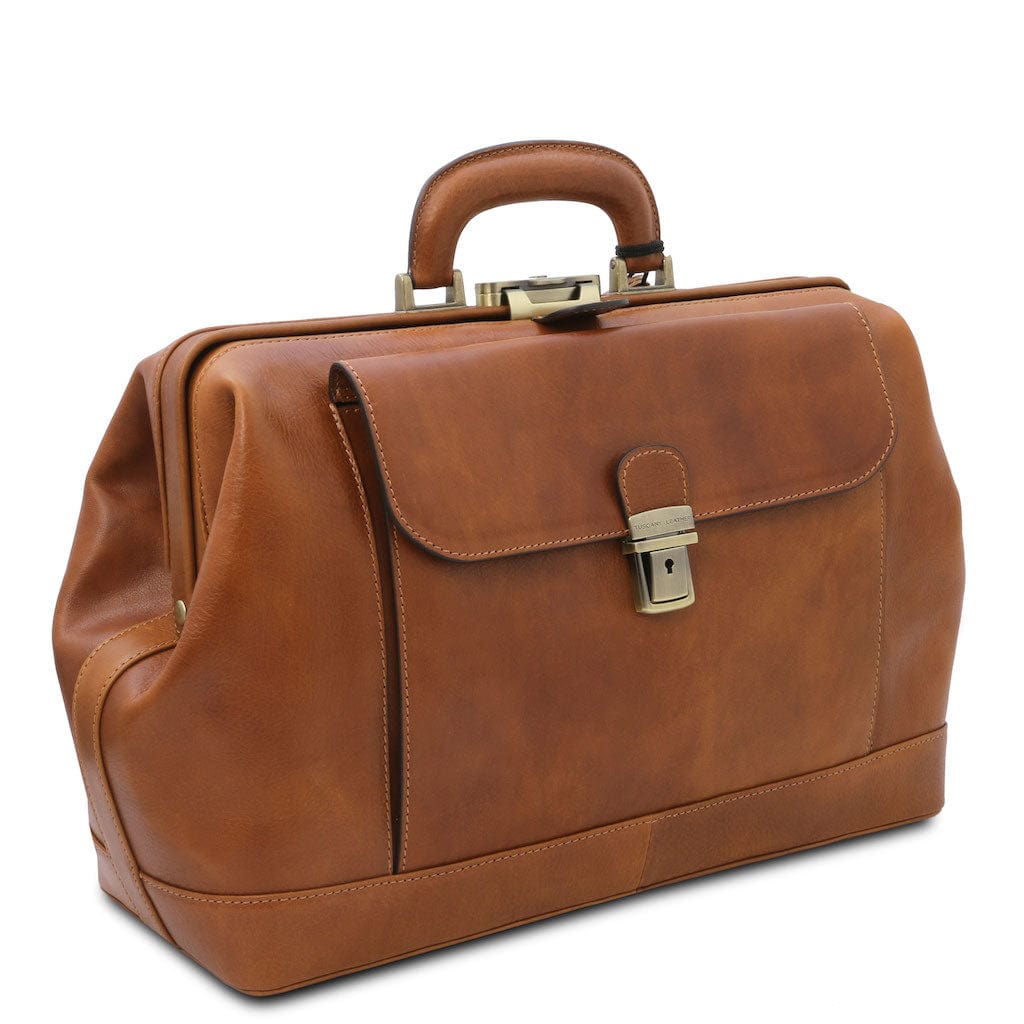 Bolsos de médico Leonardo - Bolso médico exclusivo de piel | TL142342 San Rocco Italia