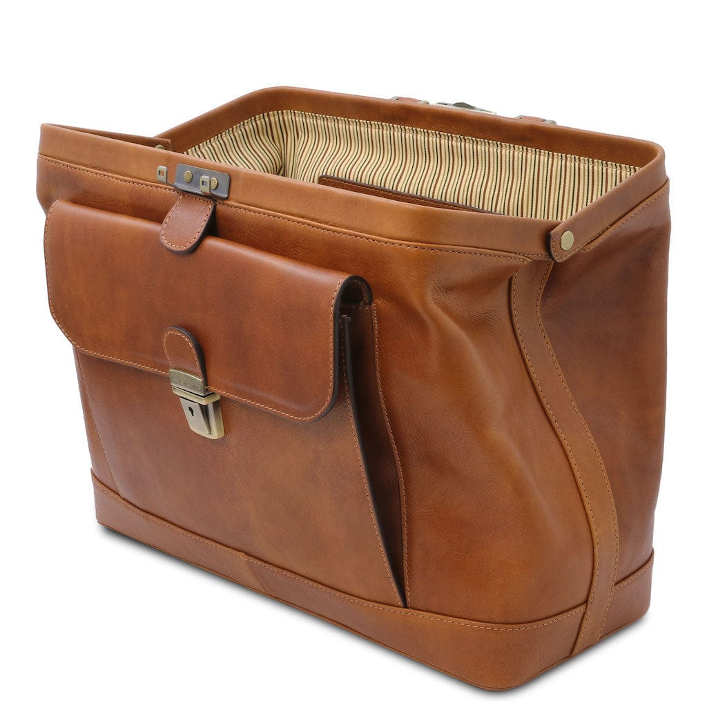 Bolsos de médico Leonardo - Bolso médico exclusivo de piel | TL142342 San Rocco Italia