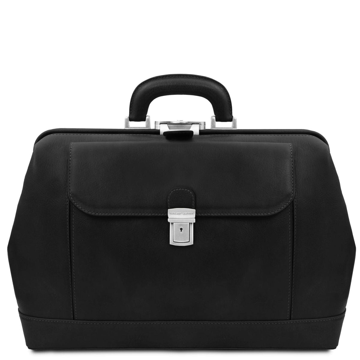 Bolsos de médico Negro Leonardo - Exclusive leather doctor bag | TL142342 San Rocco Italia