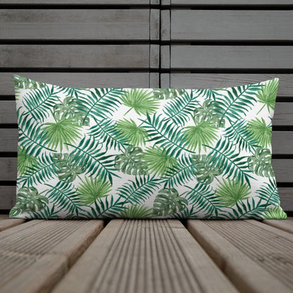 Wohnen - Kissen & Decken Premium-Dekokissen „Tropical Leaves“ San Rocco Italia