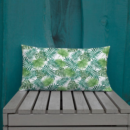 Wohnen - Kissen & Decken Premium-Dekokissen „Tropical Leaves“ San Rocco Italia