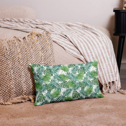 Wohnen - Kissen & Decken Premium-Dekokissen „Tropical Leaves“ San Rocco Italia