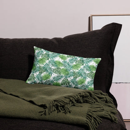 Wohnen - Kissen & Decken Premium-Dekokissen „Tropical Leaves“ San Rocco Italia