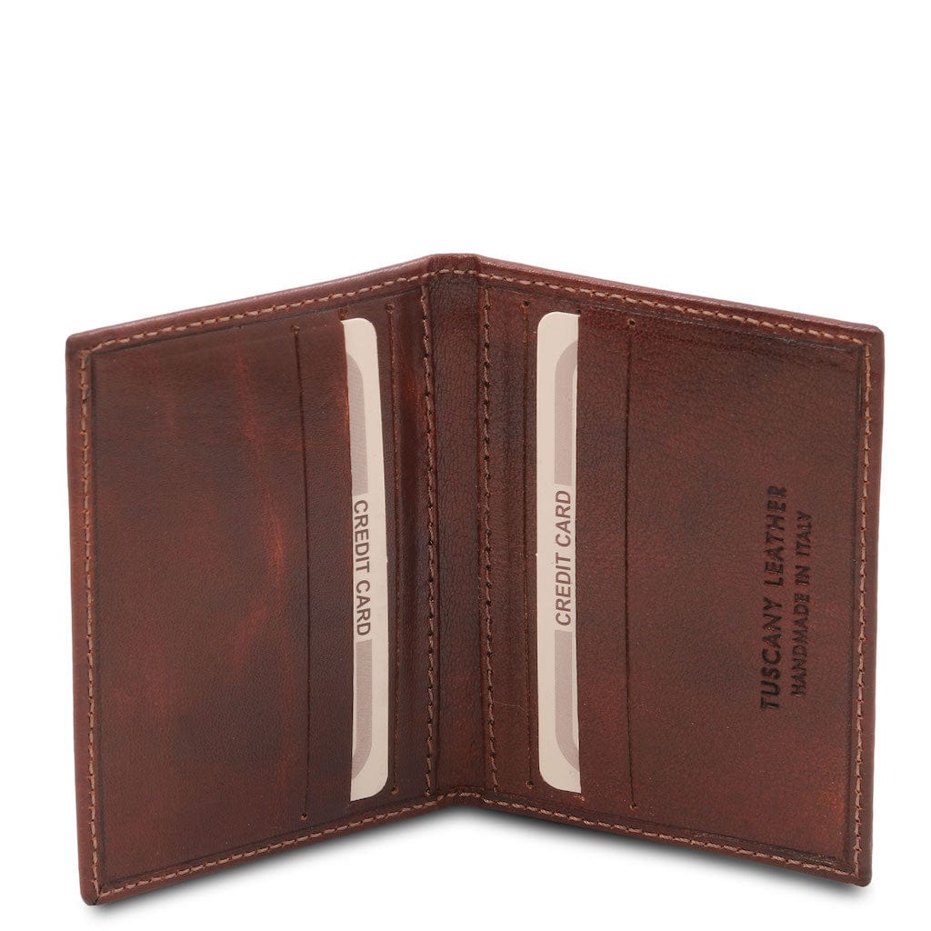 Leather accessories for women Exclusive leather card holder | TL142063 San Rocco Italia
