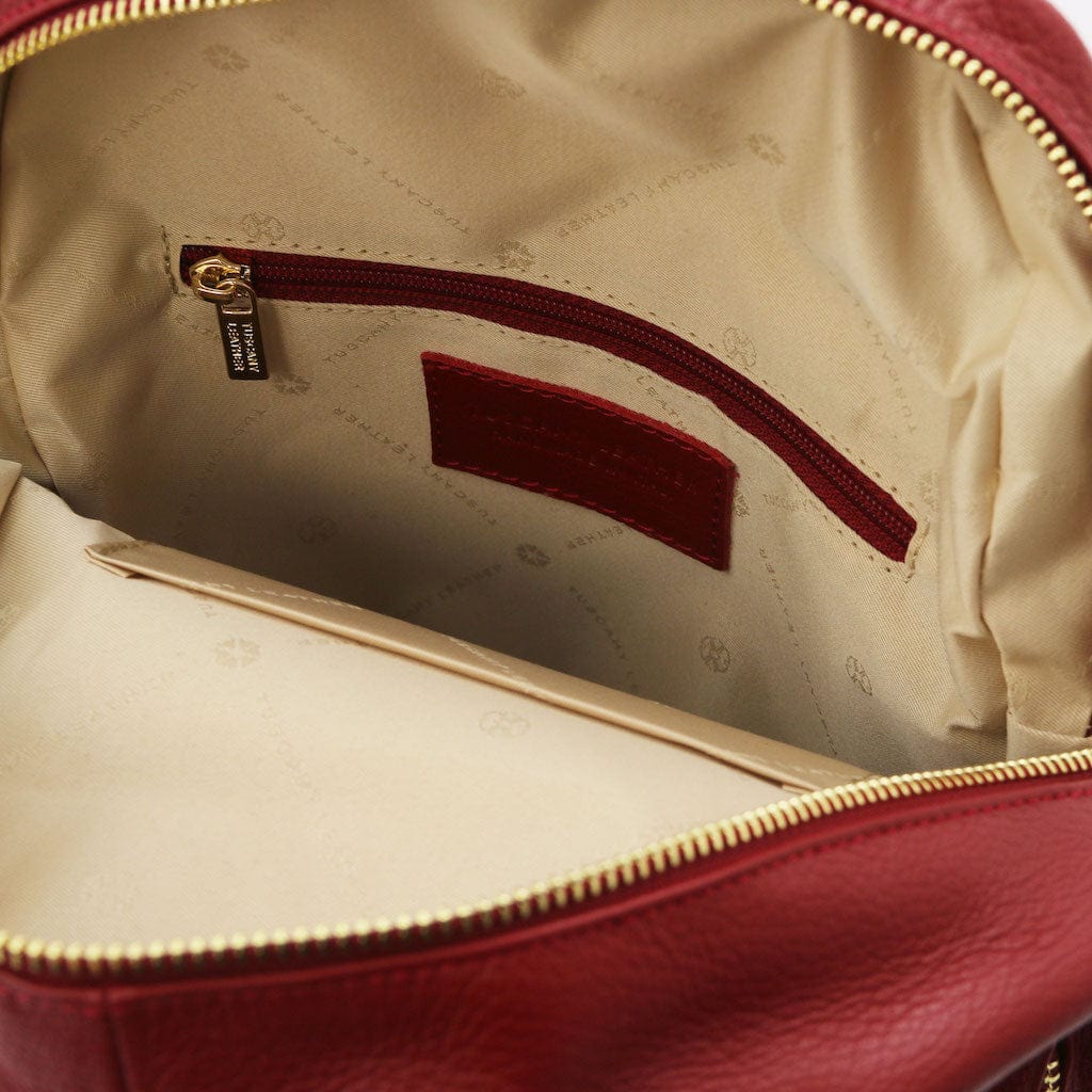 TL Bag - Sac à dos en cuir souple | TL142280 - Sacs à dos femme premium en cuir - Découvrez chez San Rocco Italia