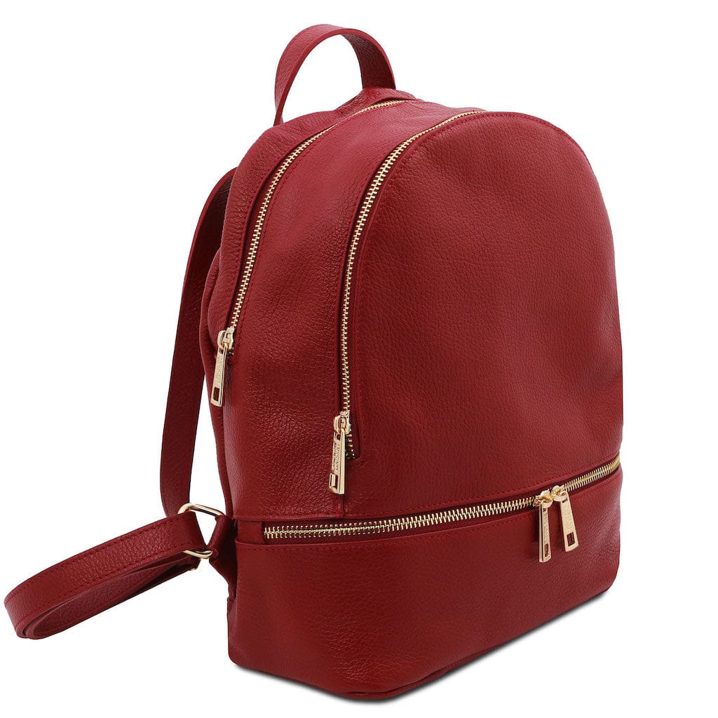 TL Bag - Sac à dos en cuir souple | TL142280 - Sacs à dos femme premium en cuir - Découvrez chez San Rocco Italia