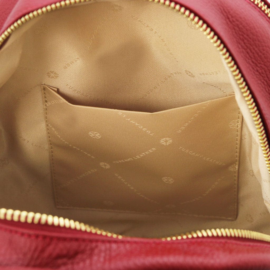 TL Bag - Sac à dos en cuir souple | TL142280 - Sacs à dos femme premium en cuir - Découvrez chez San Rocco Italia