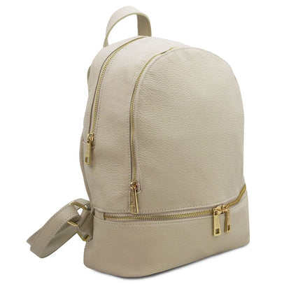 TL Bag - Sac à dos en cuir souple | TL142280 - Sacs à dos femme premium en cuir - Découvrez chez San Rocco Italia