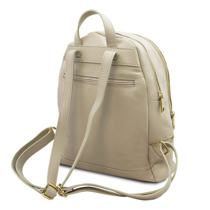 TL Bag - Sac à dos en cuir souple | TL142280 - Sacs à dos femme premium en cuir - Découvrez chez San Rocco Italia