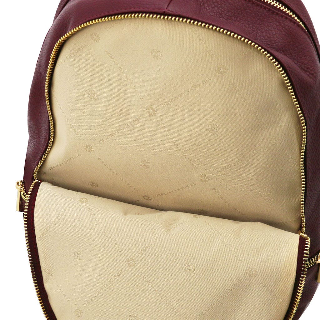 Sacs à dos femme en cuir TL Bag - Sac à dos en cuir souple | TL142280 San Rocco Italia