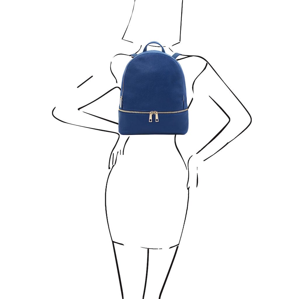 TL Bag - Sac à dos en cuir souple | TL142280 - Sacs à dos femme premium en cuir - Découvrez chez San Rocco Italia