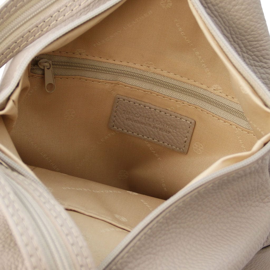 Zaini in pelle Shanghai - Zaino in pelle italiana martellata | TL141881 San Rocco Italia