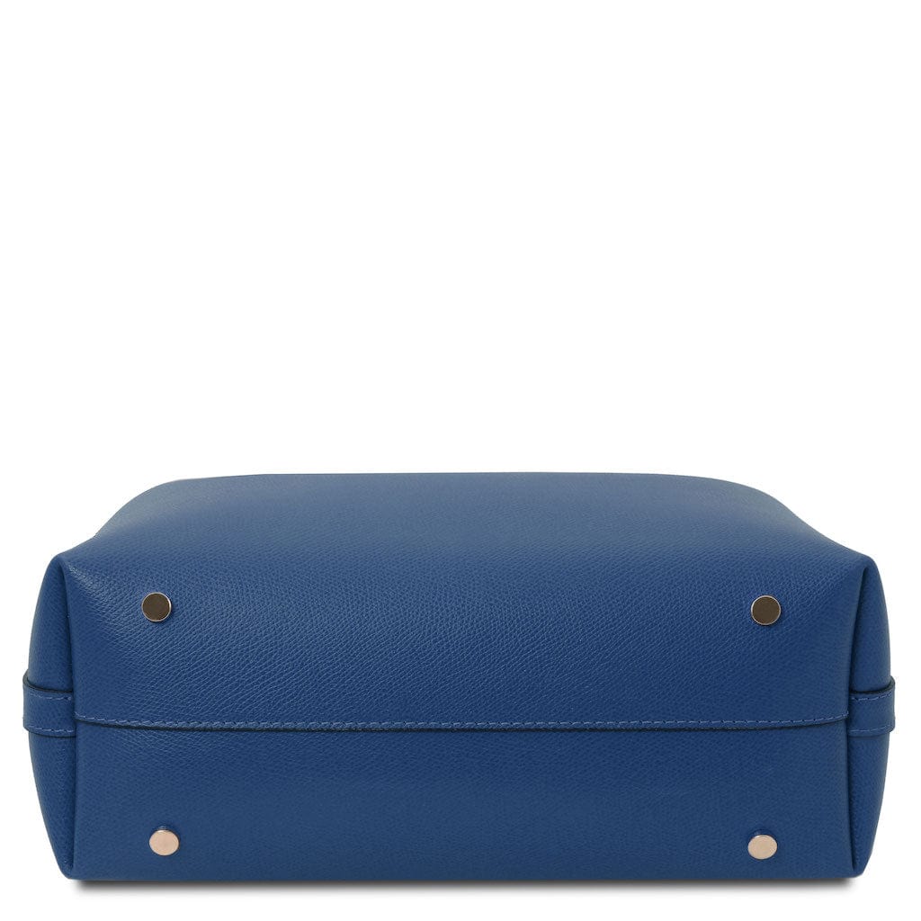 Leather handbags Clio - Palmellato leather bucket bag | TL141690 San Rocco Italia