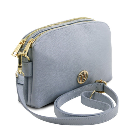 Leather handbags Lily - Soft leather shoulder bag | TL142375 San Rocco Italia