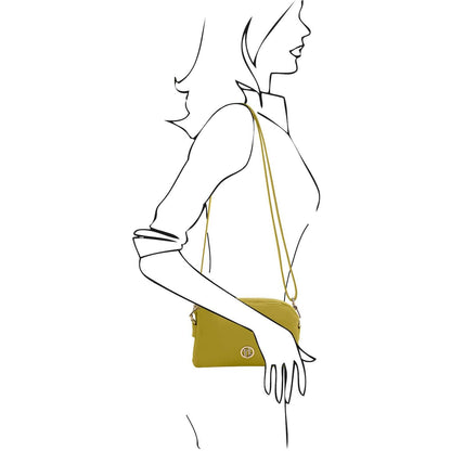 Lily - Soft leather shoulder bag | TL142375 - Premium Leather handbags - Shop now at San Rocco Italia