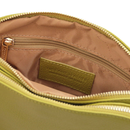 Lily - Soft leather shoulder bag | TL142375 - Premium Leather handbags - Shop now at San Rocco Italia