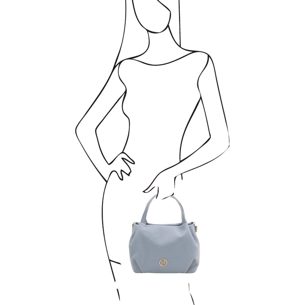 Leather handbags Nora - Soft leather handbag | TL142372 San Rocco Italia