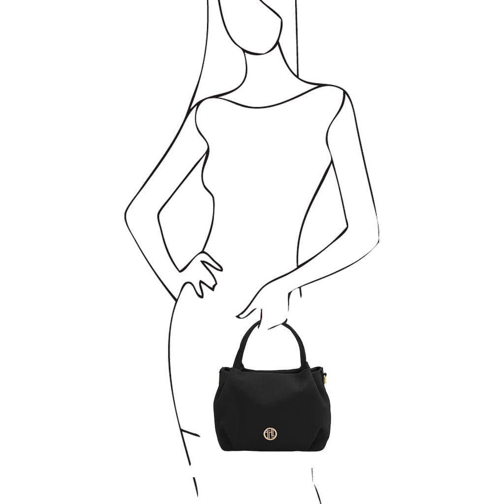 Leather handbags Nora - Soft leather handbag | TL142372 San Rocco Italia