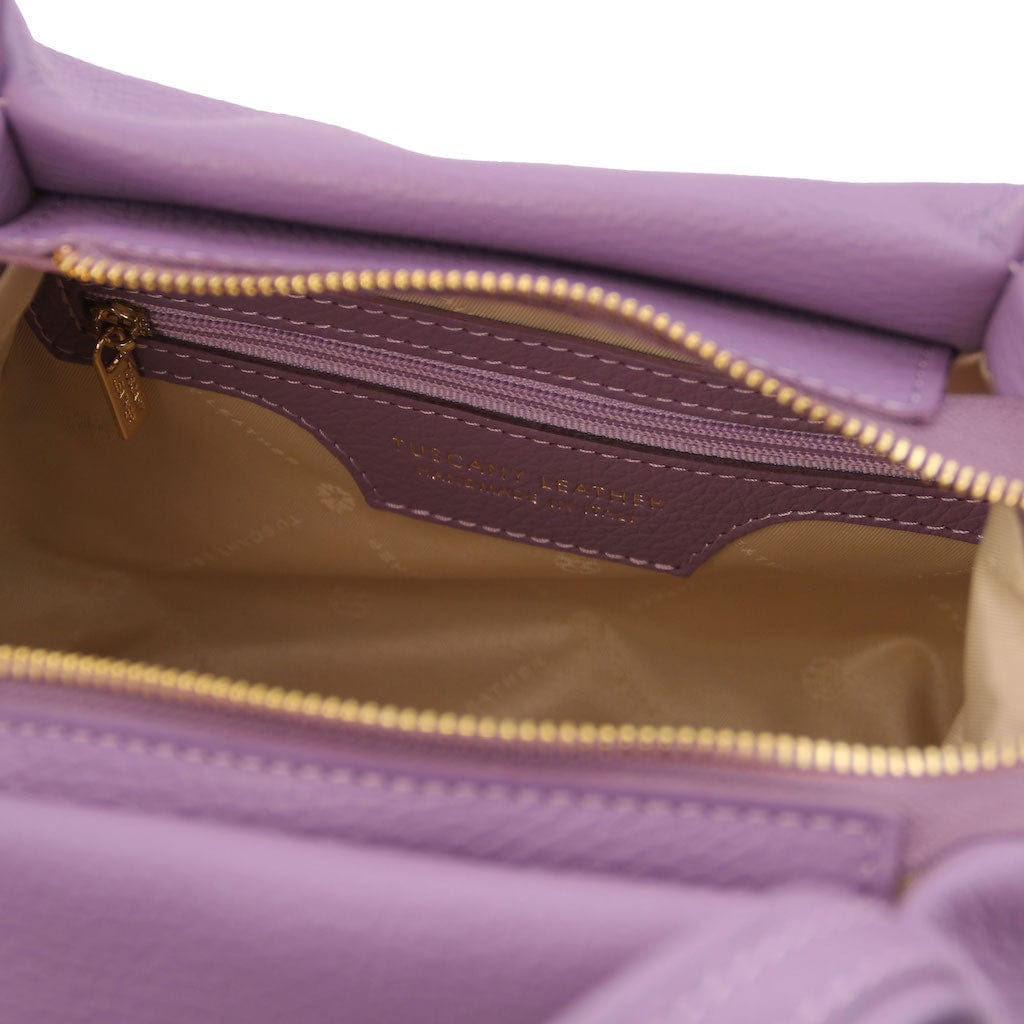 Nora - Soft leather handbag | TL142372 - Premium Leather handbags - Shop now at San Rocco Italia