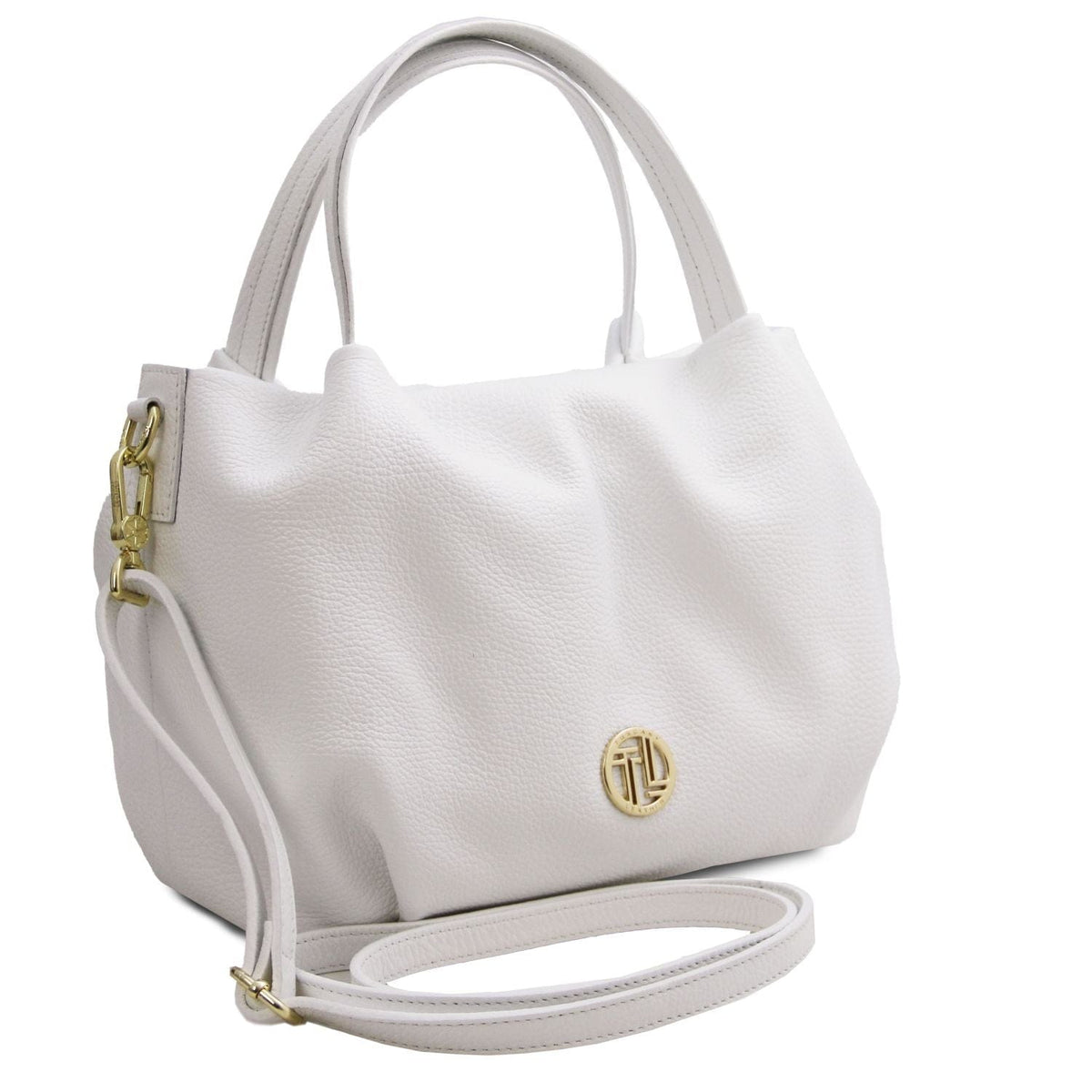 Nora - Soft leather handbag | TL142372 - Premium Leather handbags - Shop now at San Rocco Italia