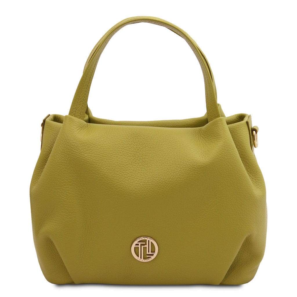 Nora - Soft leather handbag | TL142372 - Premium Leather handbags - Shop now at San Rocco Italia
