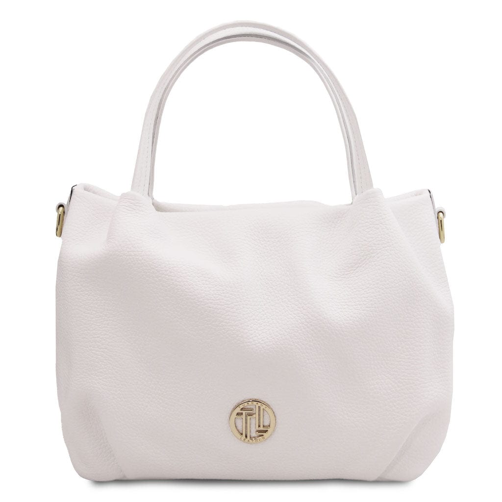 Nora - Soft leather handbag | TL142372 - Premium Leather handbags - Shop now at San Rocco Italia