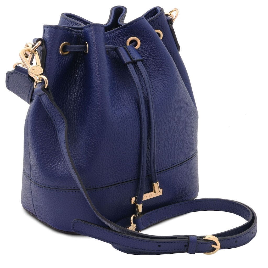 Leather handbags TL Bag - Leather bucket bag | TL142146 San Rocco Italia