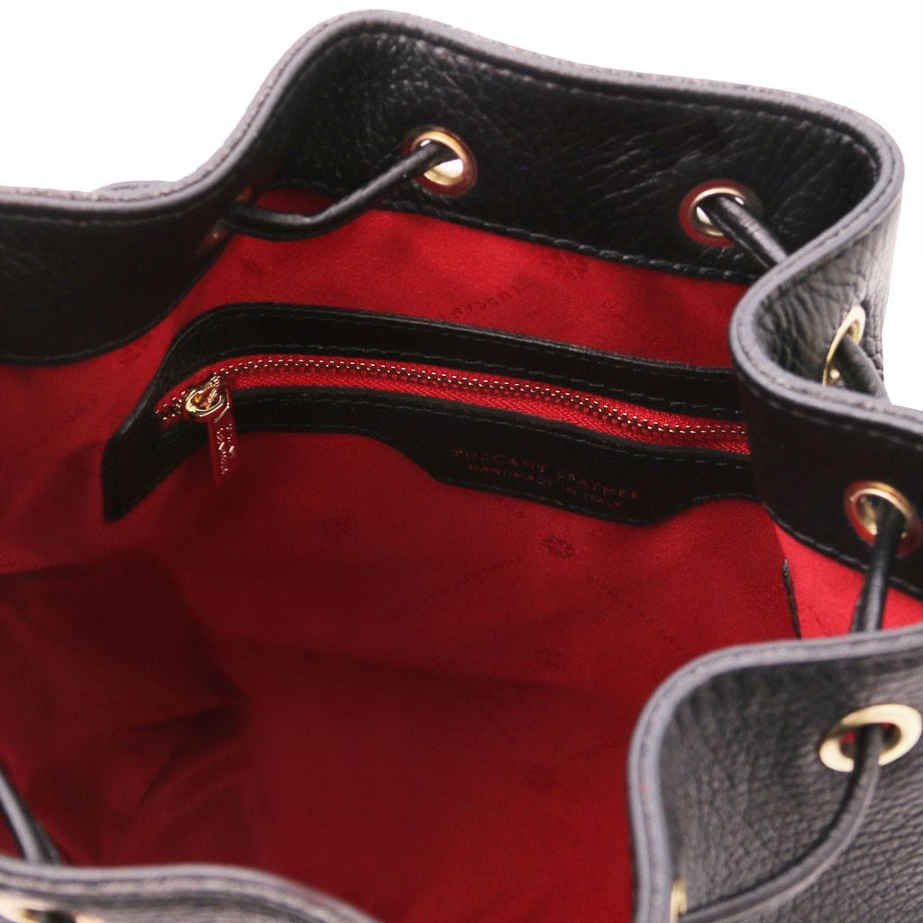 Leather handbags TL Bag - Leather bucket bag | TL142146 San Rocco Italia