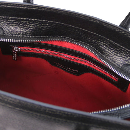 Leren handtassen TL Bag - Handtas van Italiaans leer | TL142147 San Rocco Italia