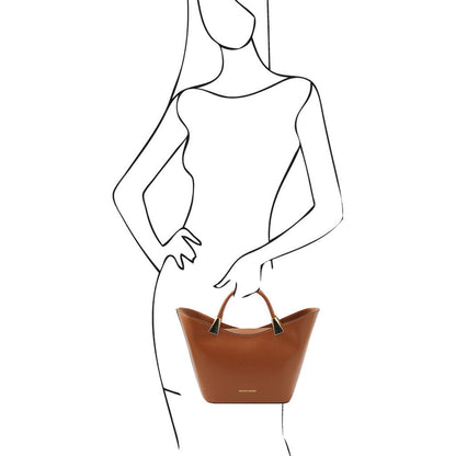 Leather handbags TL Bag - Italian leather handbag | TL142287 San Rocco Italia