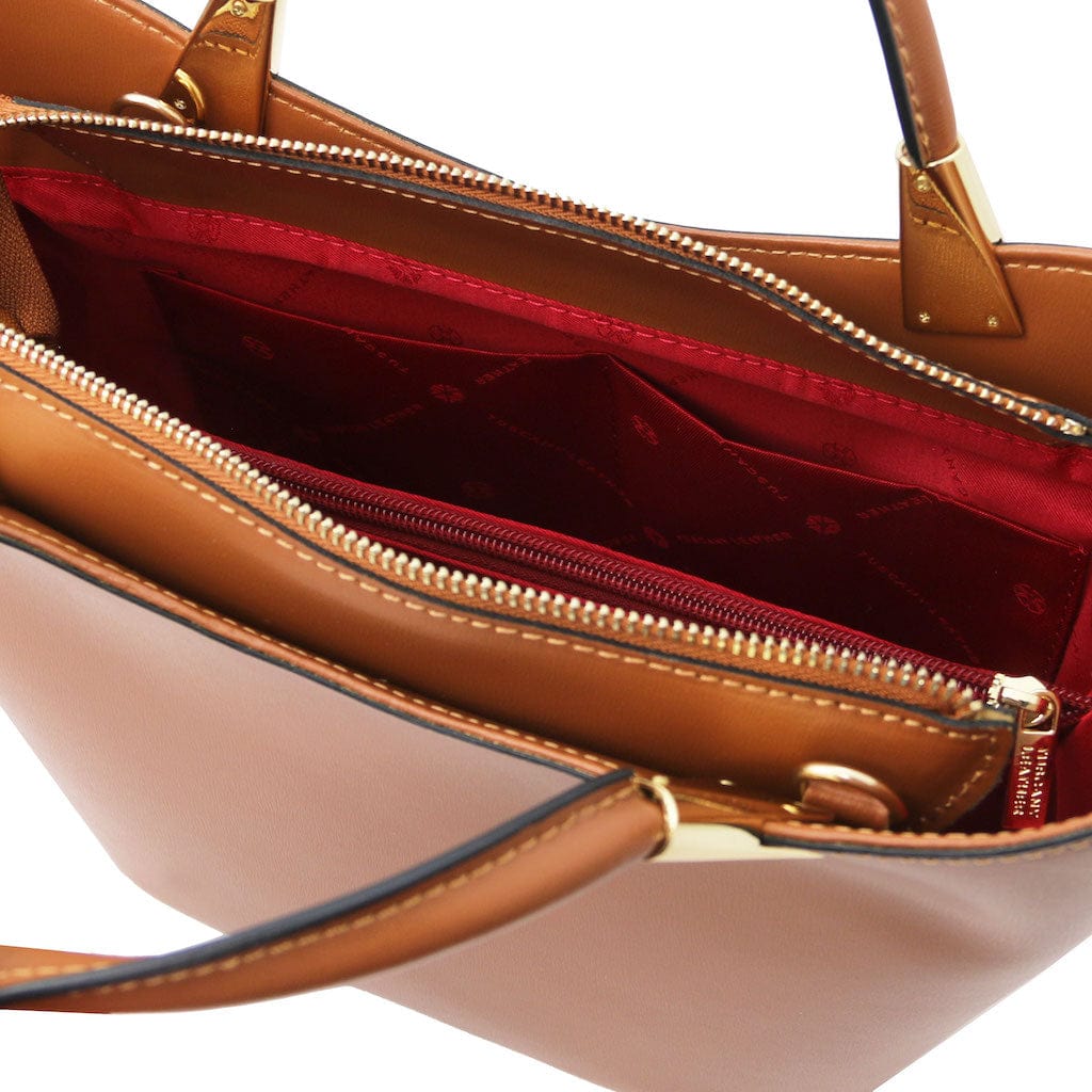 Leather handbags TL Bag - Italian leather handbag | TL142287 San Rocco Italia