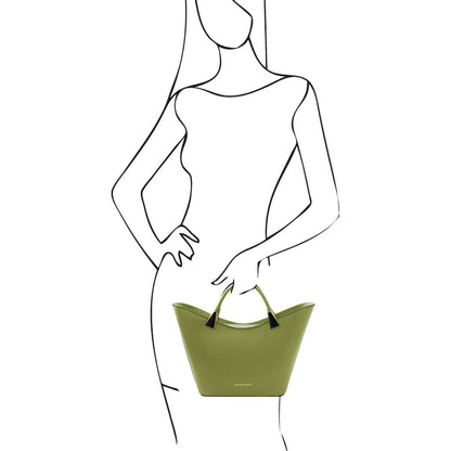 Leather handbags TL Bag - Italian leather handbag | TL142287 San Rocco Italia
